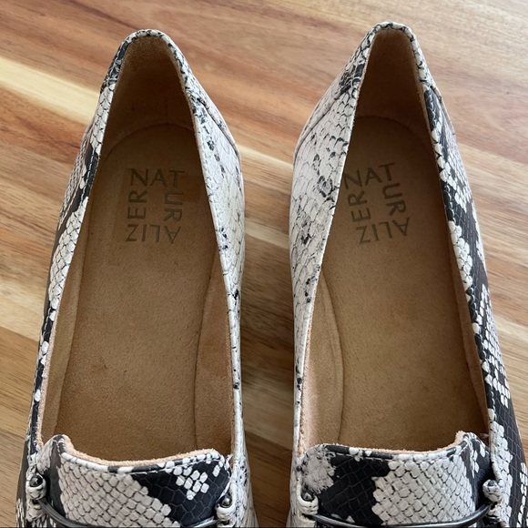 Naturalizer Snakeskin Ranger Slip on Sneaker Loafer - Picture 5 of 6